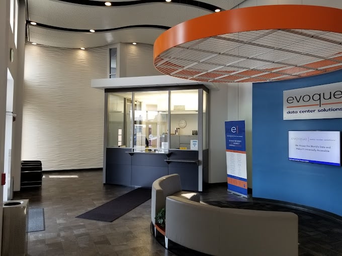 Evoque Datacenter Main Lobby