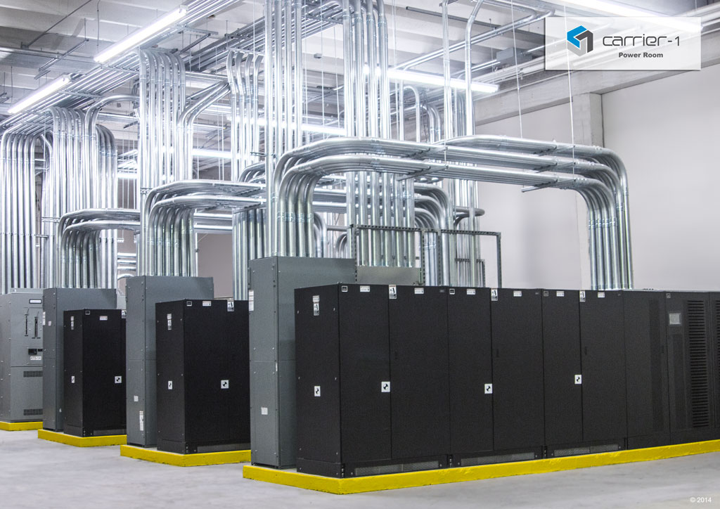 Dallas Datacenter Power Room